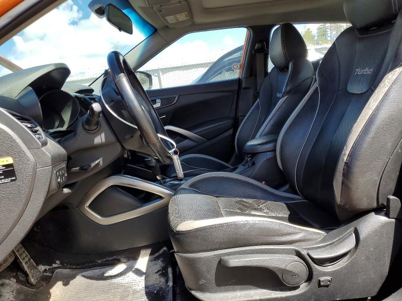 2014 Hyundai Veloster მანქანა იყიდება აუქციონზე, vin: KMHTC6AE9EU210464, აუქციონის ნომერი: 50052716
