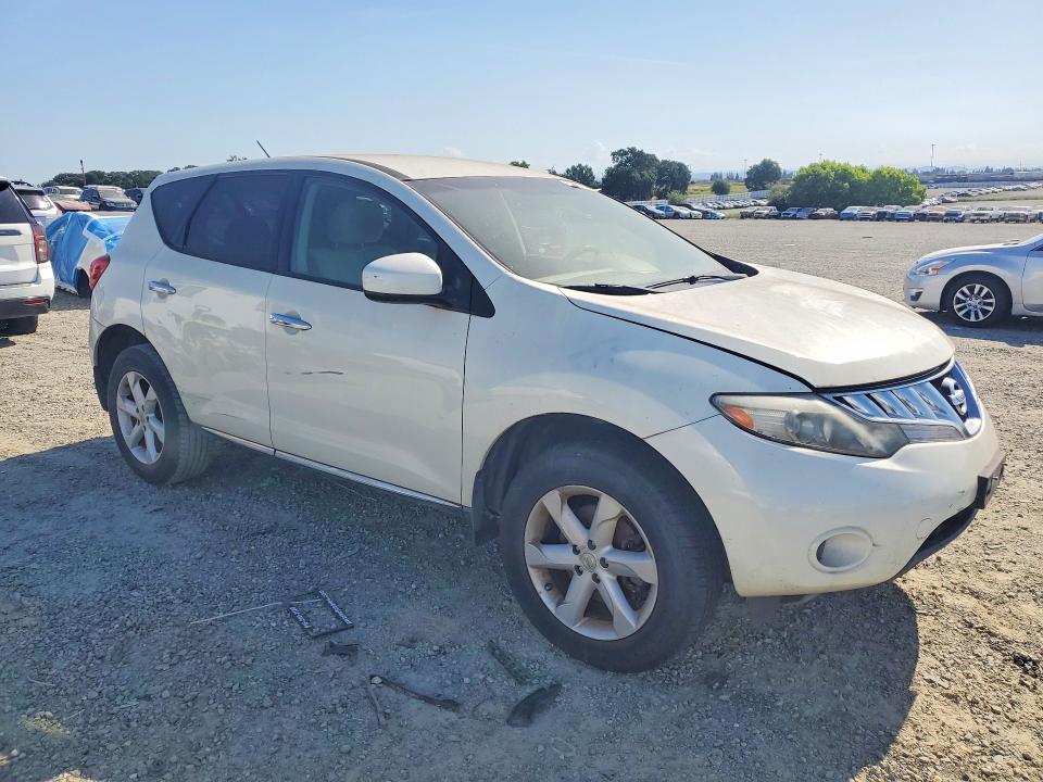2010 Nissan Murano მანქანა იყიდება აუქციონზე, vin: JN8AZ1MW3AW133000, აუქციონის ნომერი: 53633686
