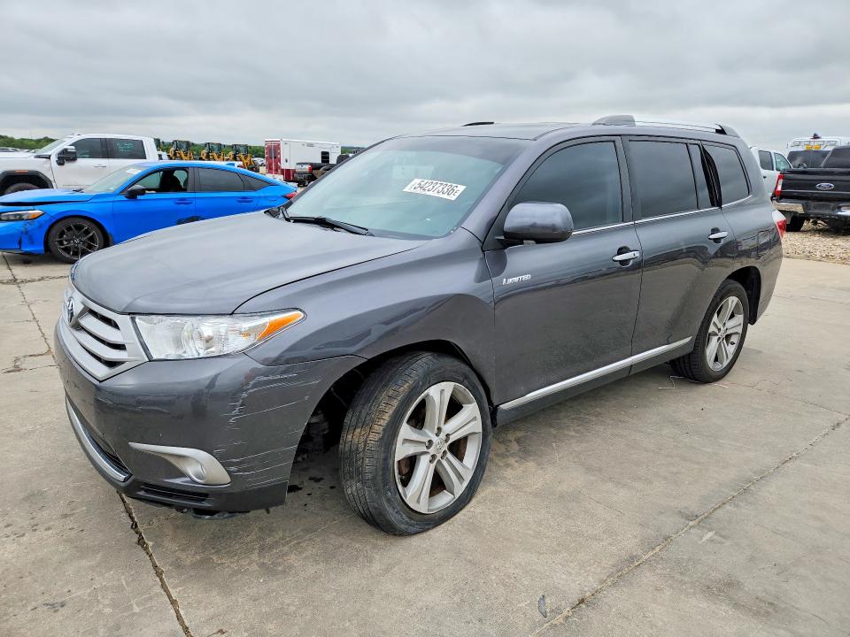 Aukcja sprzedaży 2013 Toyota Highlander, vin: 5TDDK3EH6DS194807, numer aukcji: 54237336