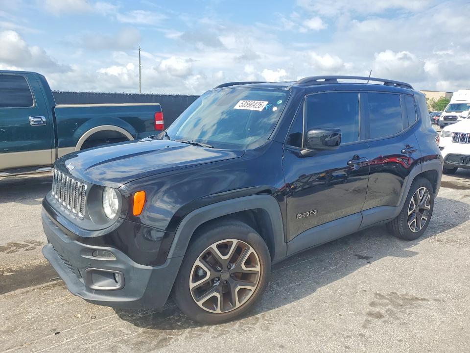 Продаж на аукціоні авто 2018 Jeep Renegade, vin: ZACCJABB8JPJ64619, номер лоту: 53590426