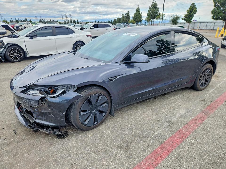 2024 Tesla Model 3 მანქანა იყიდება აუქციონზე, vin: 5YJ3E1EB5RF799996, აუქციონის ნომერი: 52483796