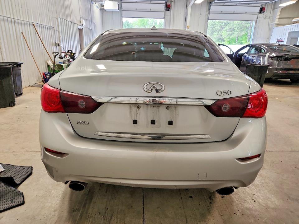 2015 Infiniti Q50 მანქანა იყიდება აუქციონზე, vin: JN1BV7AR6FM394009, აუქციონის ნომერი: 54639496