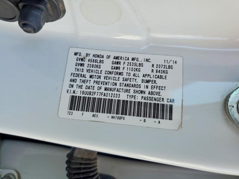 Продажа на аукционе авто 2015 Acura Tlx, vin: 19UUB2F77FA012033, номер лота: 55161296