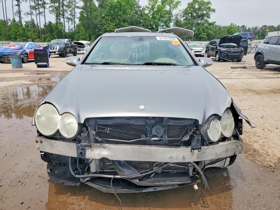 2004 Mercedes-benz Clk მანქანა იყიდება აუქციონზე, vin: WDBTJ65J44F090575, აუქციონის ნომერი: 51761836