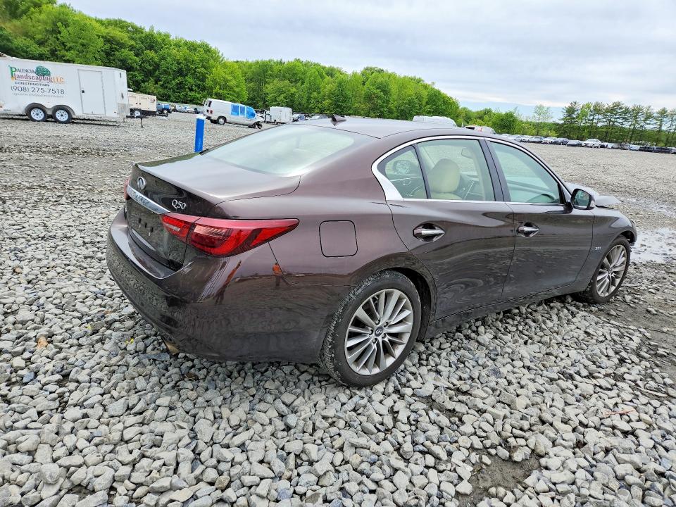 Продаж на аукціоні авто 2018 Infiniti Q50, vin: JN1EV7AR4JM439065, номер лоту: 53276316