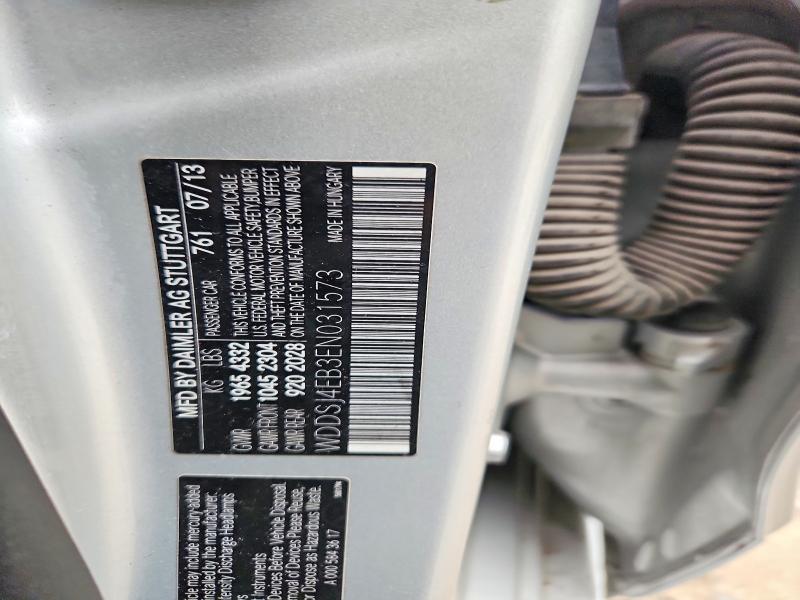 Aukcja sprzedaży 2014 Mercedes-benz Cla, vin: WDDSJ4EB3EN031573, numer aukcji: 53604446