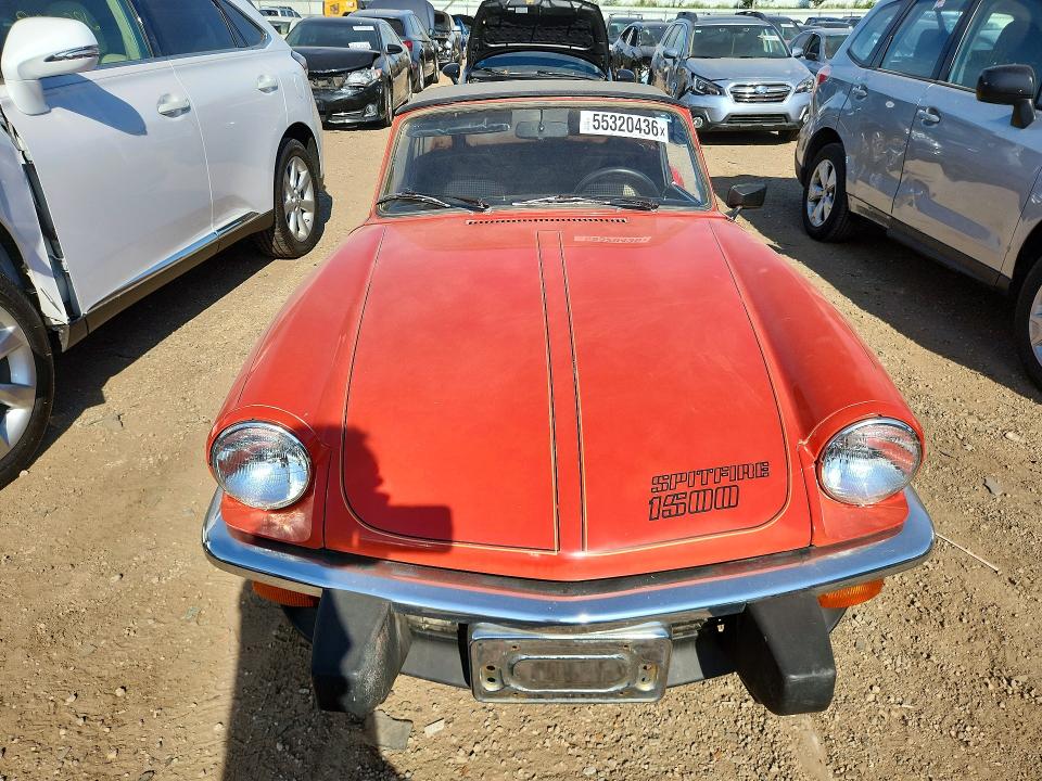 55320436 :رقم المزاد ، FM71487U vin ، 1978 Triumph Car Spitfire 1500 مزاد بيع