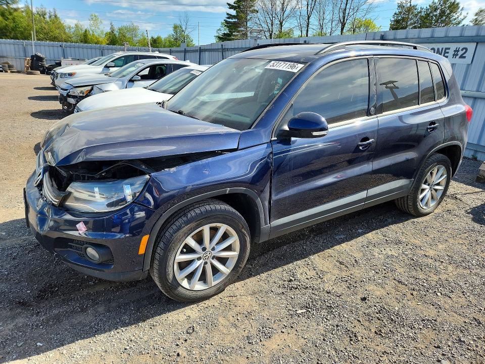Продажа на аукционе авто 2017 Volkswagen Tiguan, vin: WVGNV7AX6HK041711, номер лота: 53171196