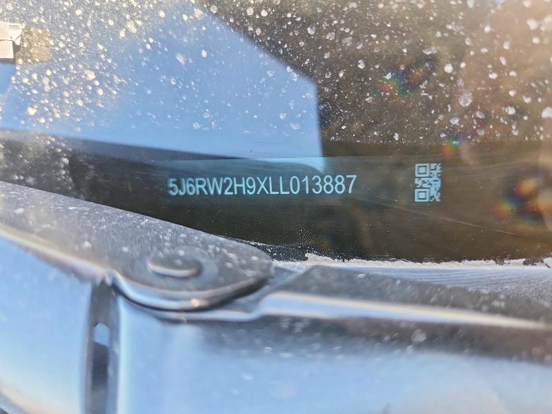2020 Honda Cr-v მანქანა იყიდება აუქციონზე, vin: 5J6RW2H9XLL013887, აუქციონის ნომერი: 53547896