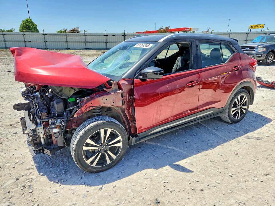 53268546 :رقم المزاد ، 3N1CP5DVXLL555477 vin ، 2020 Nissan Kicks مزاد بيع
