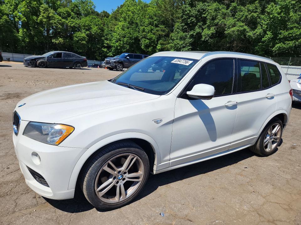 Aukcja sprzedaży 2013 Bmw X3, vin: 5UXWX9C52D0A11445, numer aukcji: 53947756