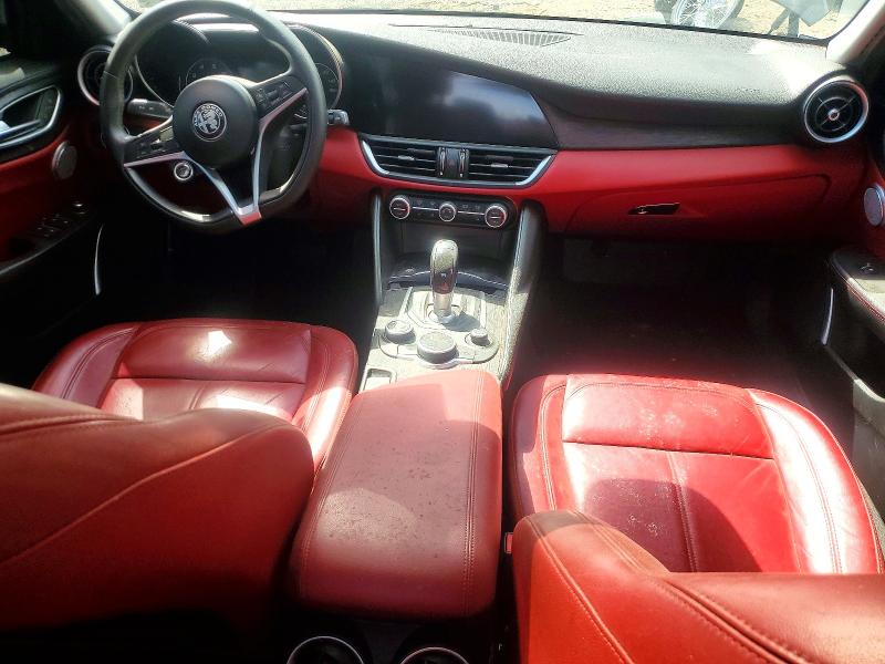 53578126 :رقم المزاد ، ZARFAEDN9J7594502 vin ، 2018 Alfa Romeo Giulia مزاد بيع