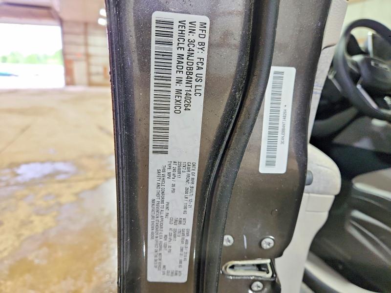 2022 Jeep Compass მანქანა იყიდება აუქციონზე, vin: 3C4NJDBB4NT140264, აუქციონის ნომერი: 54312346