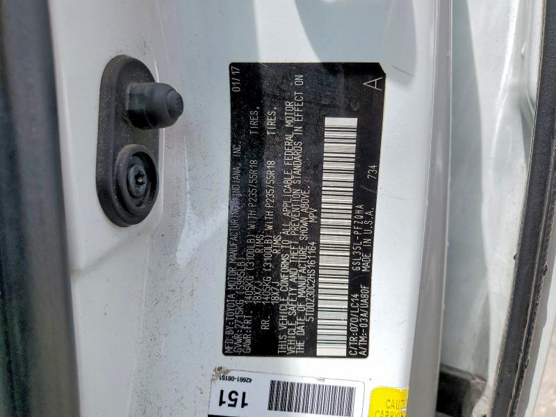 Продаж на аукціоні авто 2017 Toyota Sienna, vin: 5TDDZ3DC2HS161164, номер лоту: 54152676