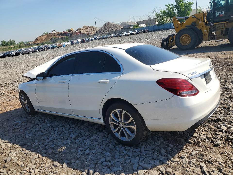 52950676 :رقم المزاد ، 55SWF4JB2HU233681 vin ، 2017 Mercedes-benz C مزاد بيع