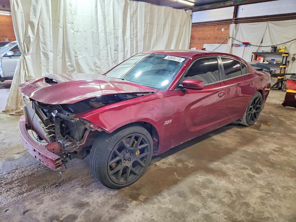2018 Dodge Charger მანქანა იყიდება აუქციონზე, vin: 2C3CDXGJ4JH125920, აუქციონის ნომერი: 53838776