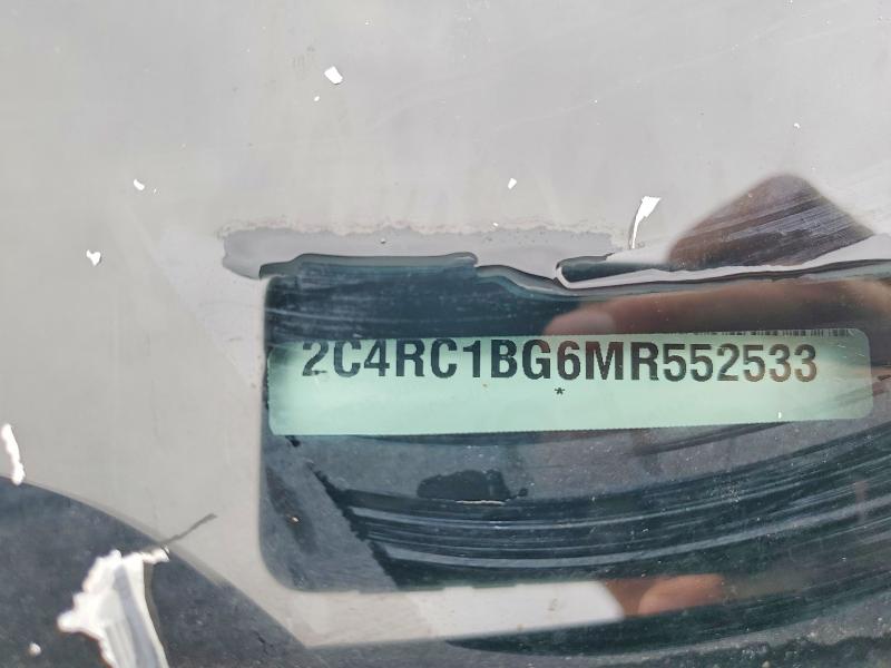 Продажа на аукционе авто 2021 Chrysler Pacifica, vin: 2C4RC1BG6MR552533, номер лота: 53664346