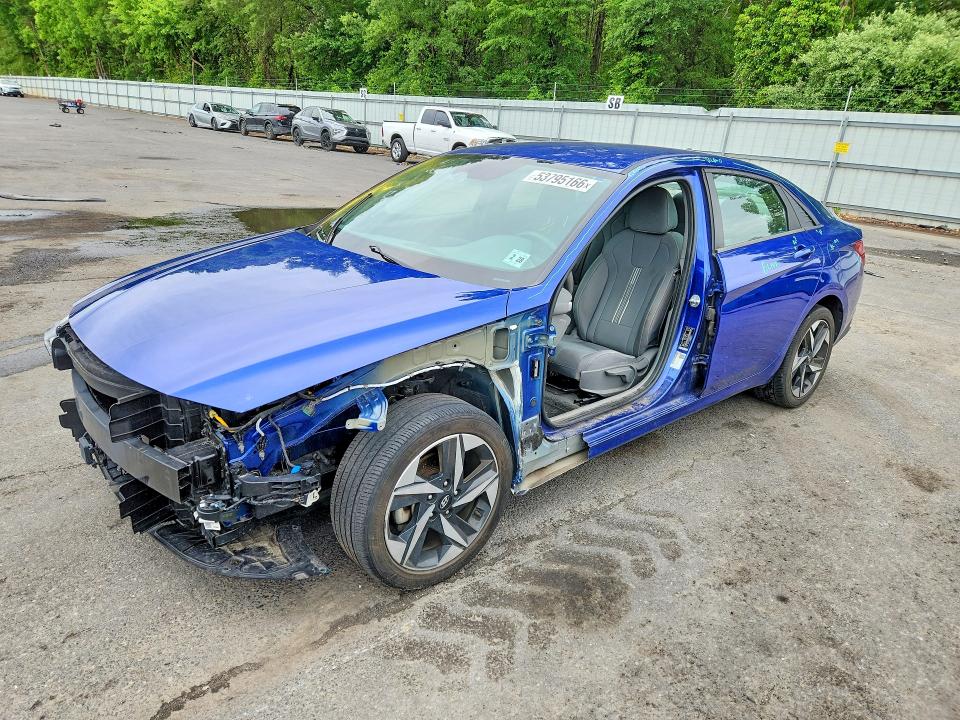 53795166 :رقم المزاد ، 5NPLS4AG1PH107467 vin ، 2023 Hyundai Elantra مزاد بيع
