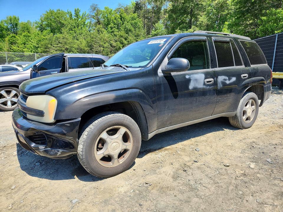 2007 Chevrolet Trailblazer მანქანა იყიდება აუქციონზე, vin: 1GNDS13S272242549, აუქციონის ნომერი: 53781246