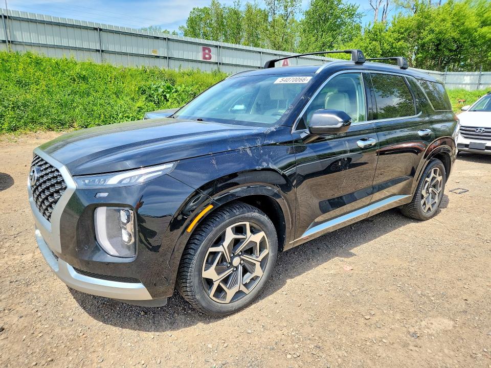 2021 Hyundai Palisade მანქანა იყიდება აუქციონზე, vin: KM8R7DHE6MU242411, აუქციონის ნომერი: 54070066