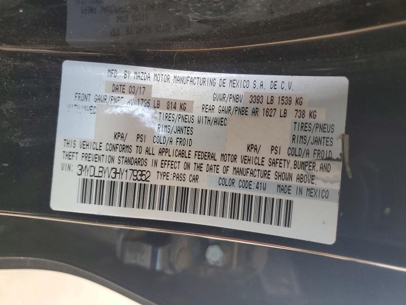Aukcja sprzedaży 2017 Toyota Yaris Ia, vin: 3MYDLBYV3HY179352, numer aukcji: 53587896