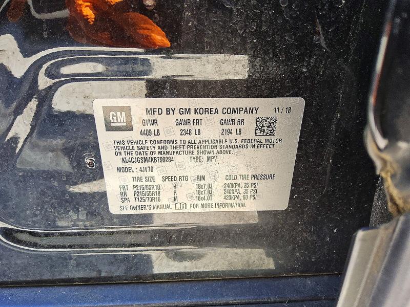 Продажа на аукционе авто 2019 Buick Encore, vin: KL4CJGSM4KB799284, номер лота: 53280426