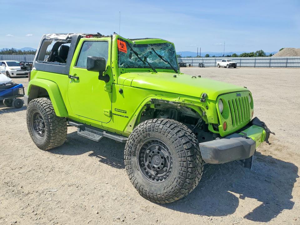 2012 Jeep Wrangler მანქანა იყიდება აუქციონზე, vin: 1C4AJWAG4CL235679, აუქციონის ნომერი: 54162766