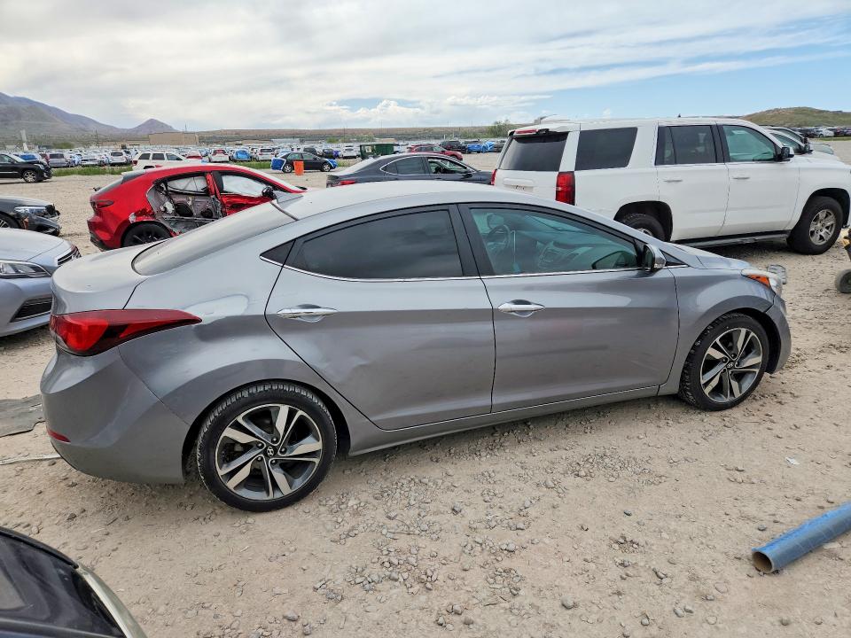51788966 :رقم المزاد ، KMHDH4AEXFU384166 vin ، 2015 Hyundai Elantra مزاد بيع
