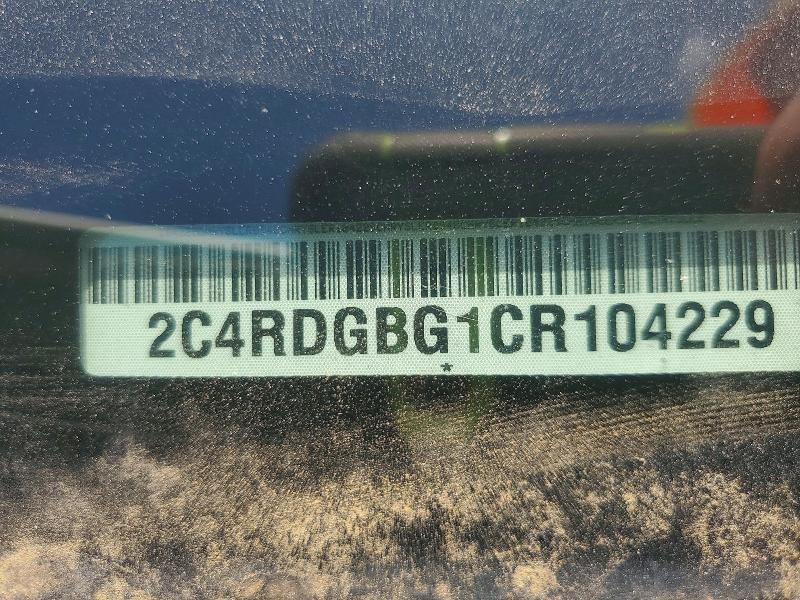 Продаж на аукціоні авто 2012 Dodge Grand Caravan, vin: 2C4RDGBG1CR104229, номер лоту: 54665416