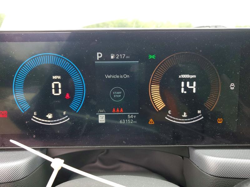 53621196 :رقم المزاد ، KMHL64JA4RA377072 vin ، 2024 Hyundai Sonata مزاد بيع