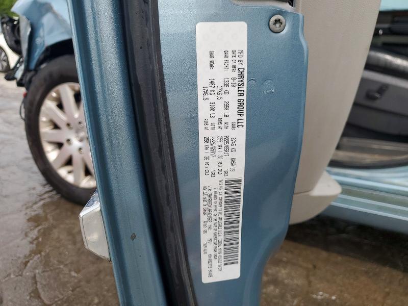 Продаж на аукціоні авто 2010 Chrysler Town & Country, vin: 2A4RR8DX1AR421682, номер лоту: 52212636