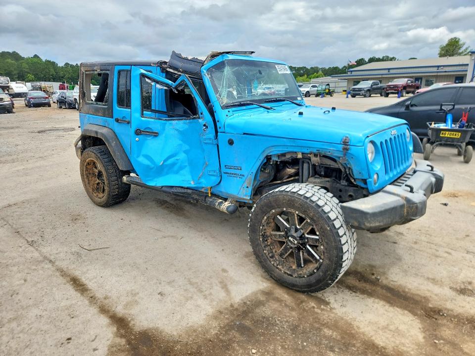 55419496 :رقم المزاد ، 1C4BJWDG2HL609682 vin ، 2017 Jeep Wrangler Unlimited مزاد بيع
