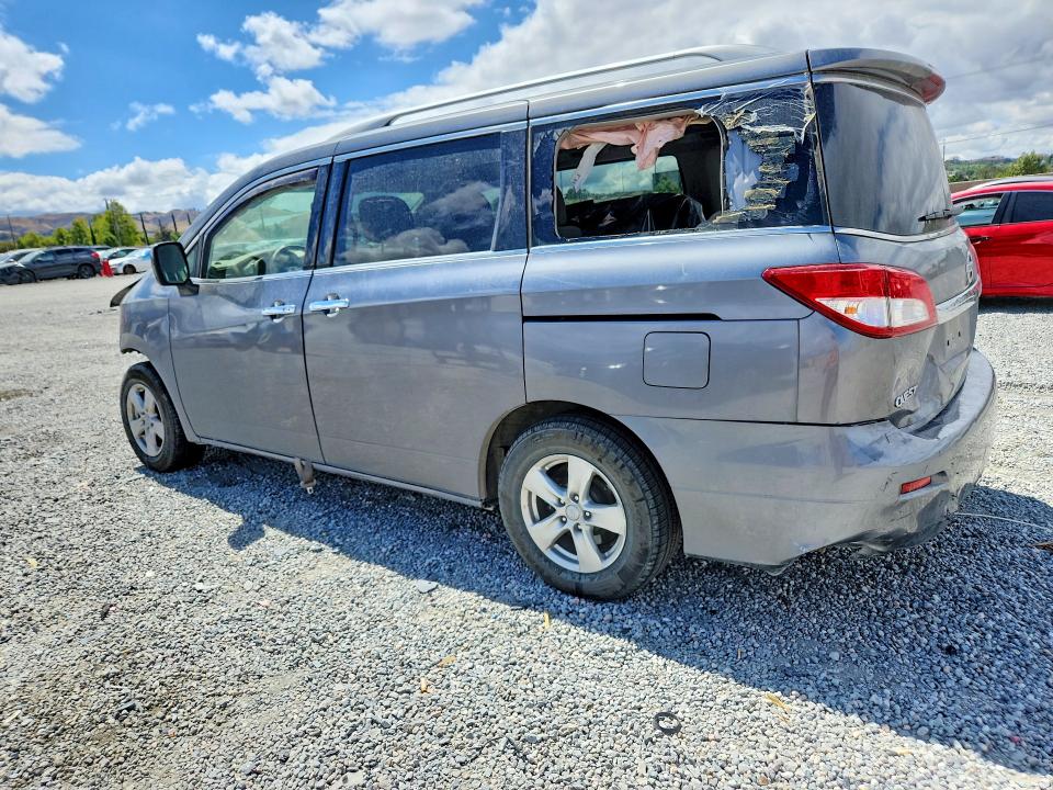 2017 Nissan Quest მანქანა იყიდება აუქციონზე, vin: JN8AE2KP7H9165597, აუქციონის ნომერი: 55197566