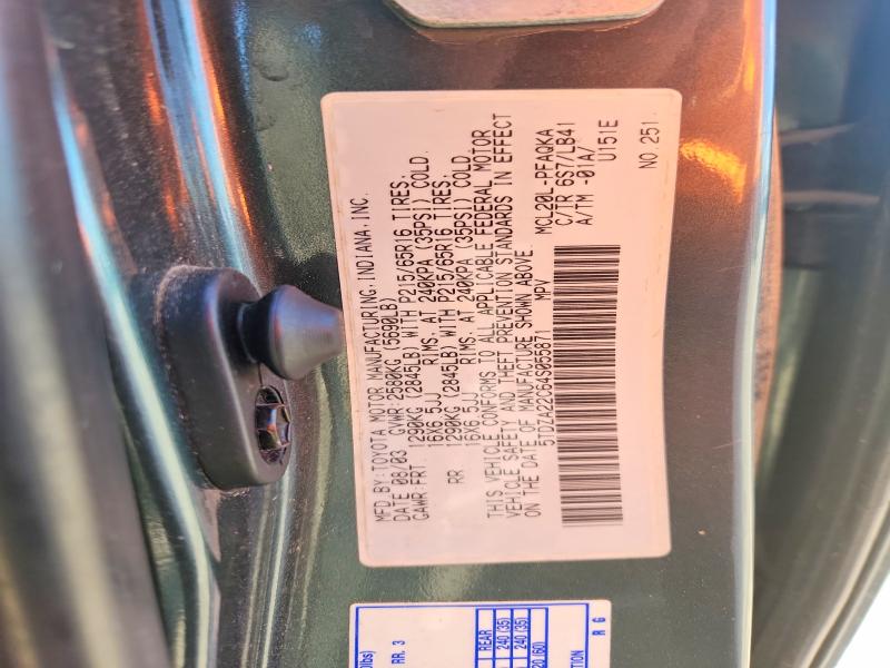 Aukcja sprzedaży 2004 Toyota Sienna, vin: 5TDZA22C64S055871, numer aukcji: 52809176