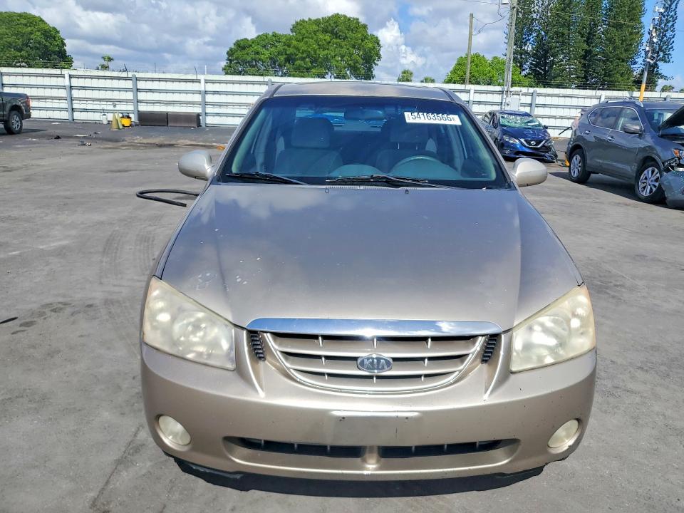54163566 :رقم المزاد ، KNAFE122655159497 vin ، 2005 Kia Spectra مزاد بيع