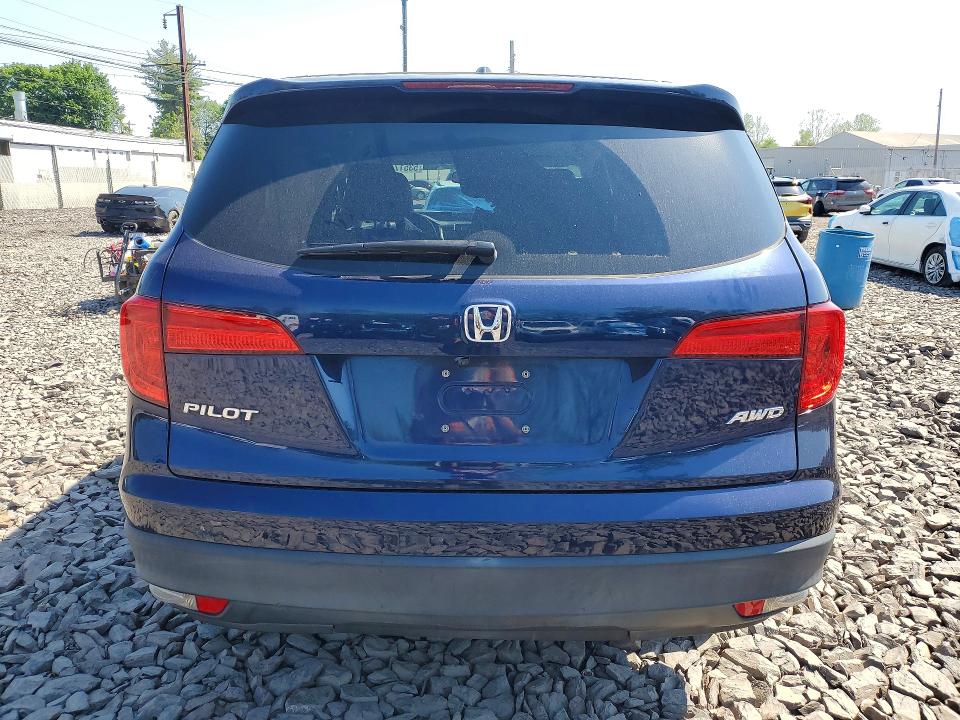53517446 :رقم المزاد ، 5FNYF6H51GB122186 vin ، 2016 Honda Pilot مزاد بيع