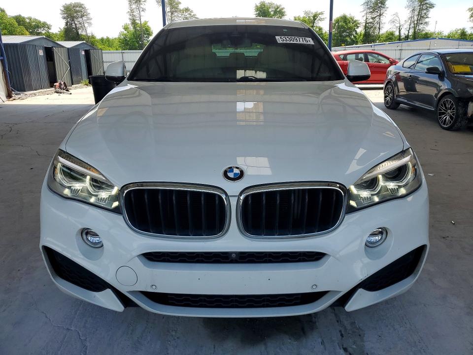 2018 Bmw X6 მანქანა იყიდება აუქციონზე, vin: 5UXKU0C53J0G80953, აუქციონის ნომერი: 53309776