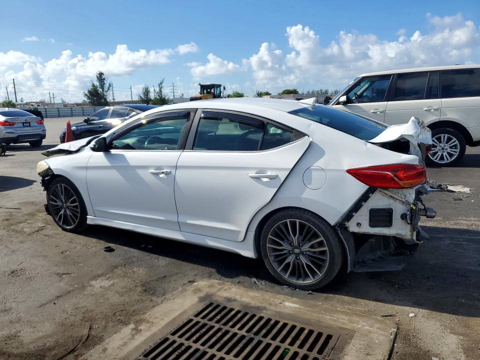 Продаж на аукціоні авто 2018 Hyundai Elantra, vin: KMHD04LB7JU543874, номер лоту: 54195606