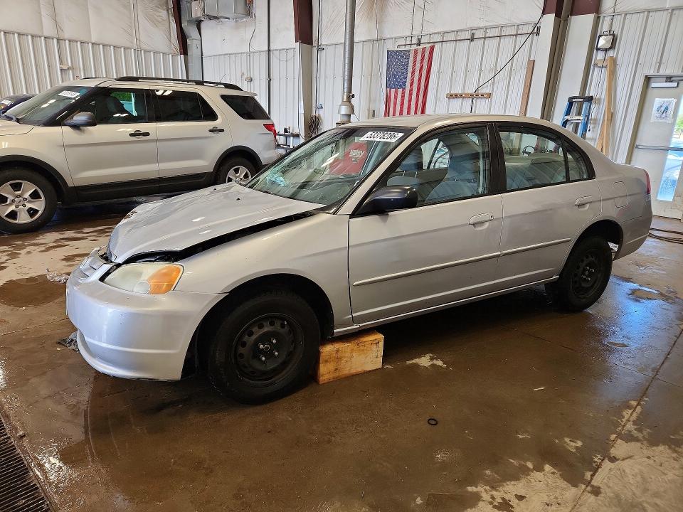 Auction sale of the 2002 Honda Civic, vin: 1HGES16552L039176, lot number: 53378286