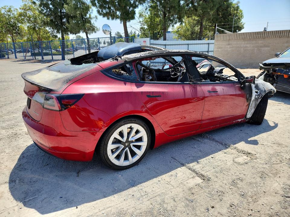 2022 Tesla Model 3 მანქანა იყიდება აუქციონზე, vin: 5YJ3E1EB0NF289842, აუქციონის ნომერი: 54658966