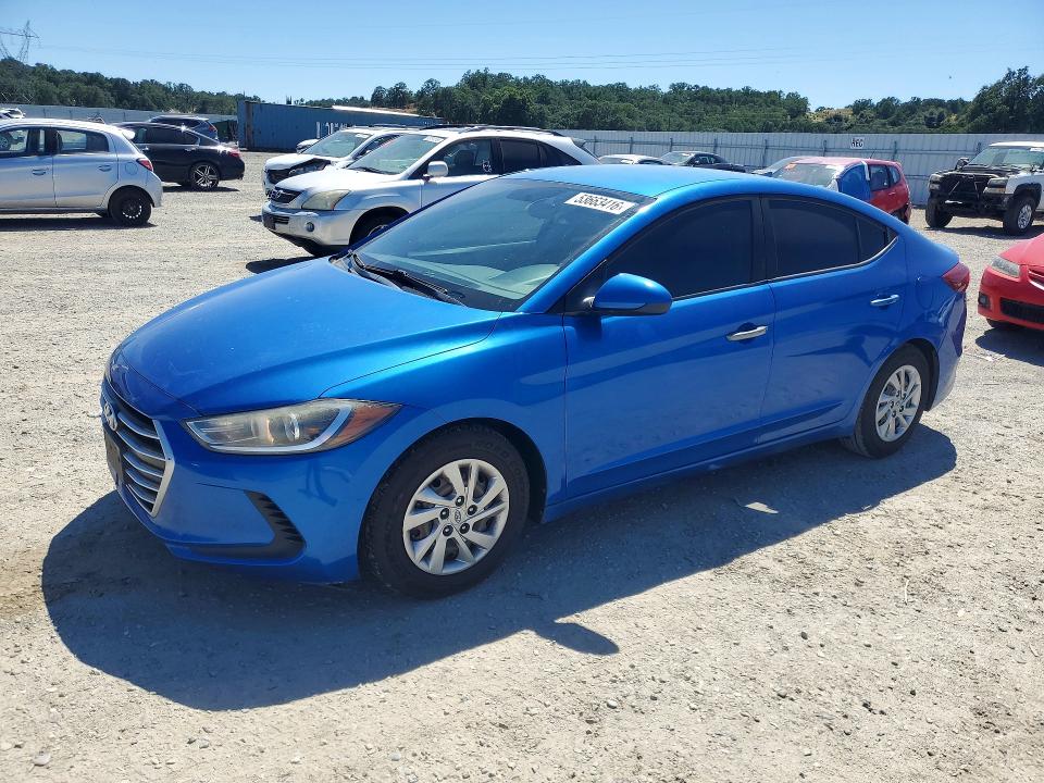 Продажа на аукционе авто 2017 Hyundai Elantra, vin: KMHD74LF4HU085767, номер лота: 53663416