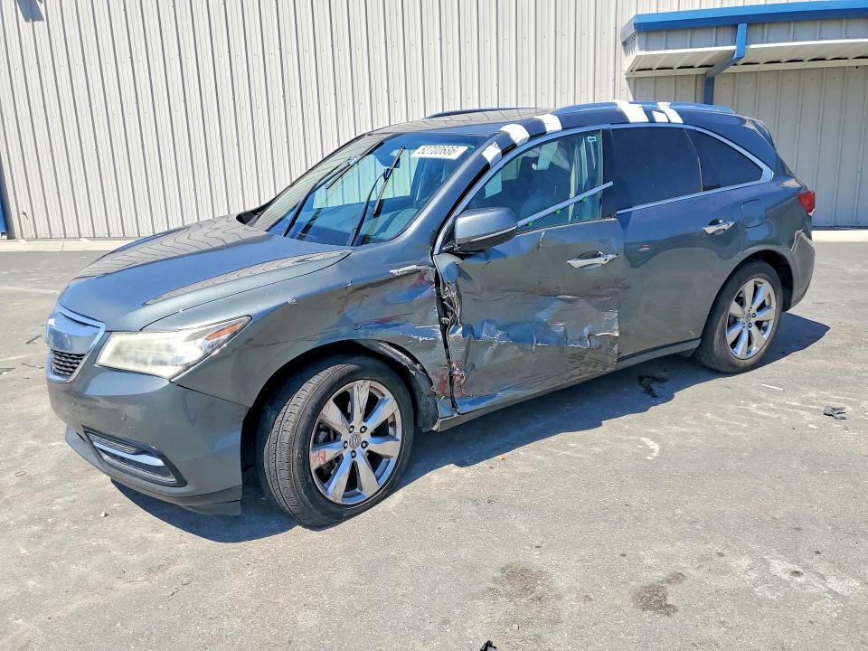 2016 Acura Mdx მანქანა იყიდება აუქციონზე, vin: 5FRYD3H97GB019019, აუქციონის ნომერი: 52700686