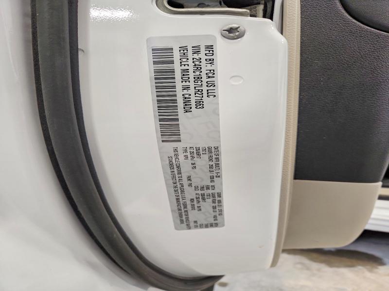 Продаж на аукціоні авто 2020 Chrysler Pacifica, vin: 2C4RC1BG7LR271663, номер лоту: 52999416