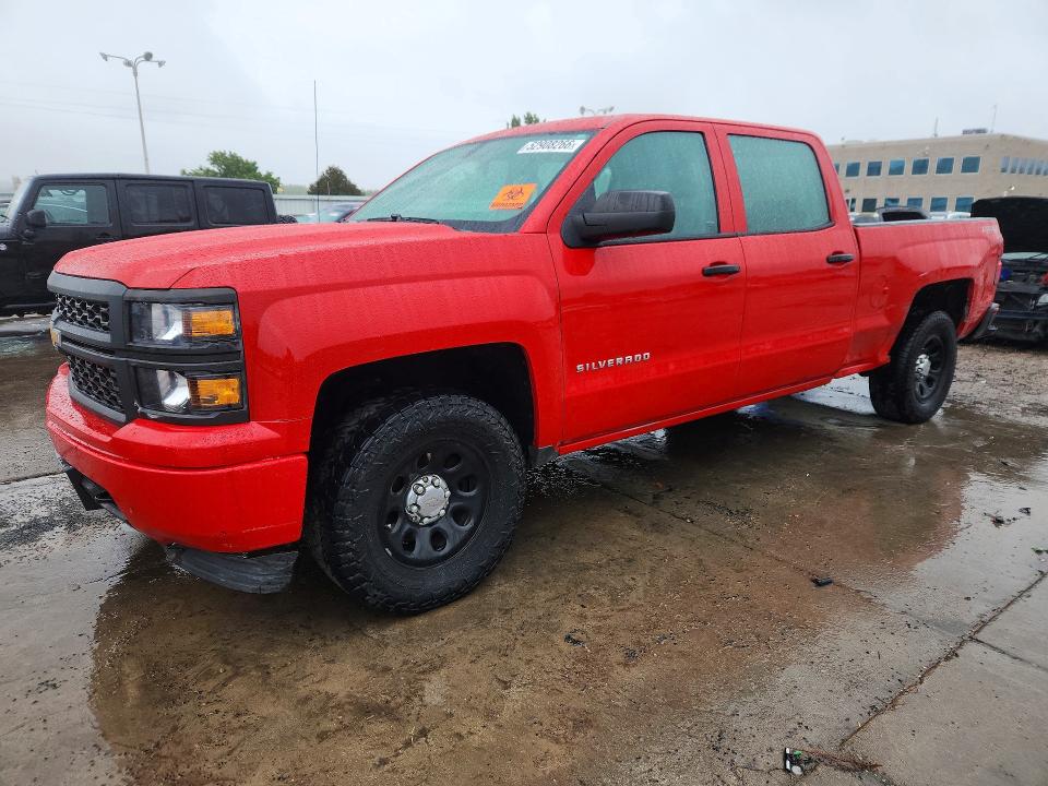 52908266 :رقم المزاد ، 3GCUKPEH5FG448855 vin ، 2015 Chevrolet Silverado مزاد بيع