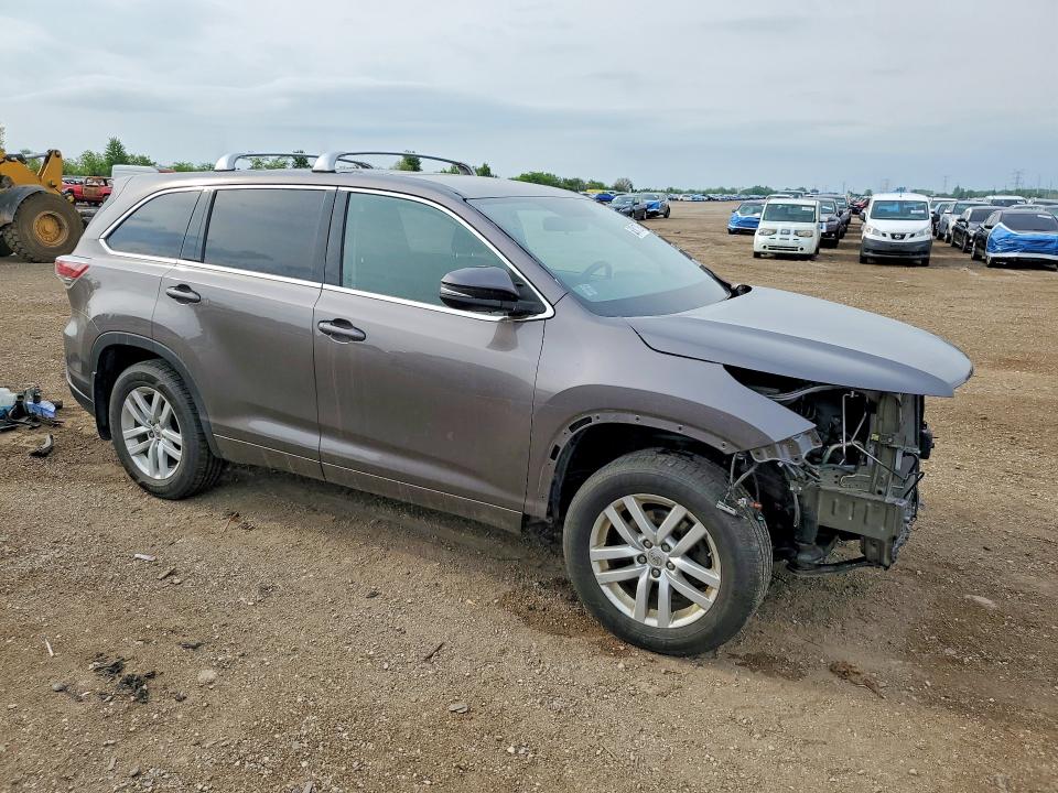 Продаж на аукціоні авто 2014 Toyota Highlander, vin: 5TDBKRFH1ES025742, номер лоту: 52581726