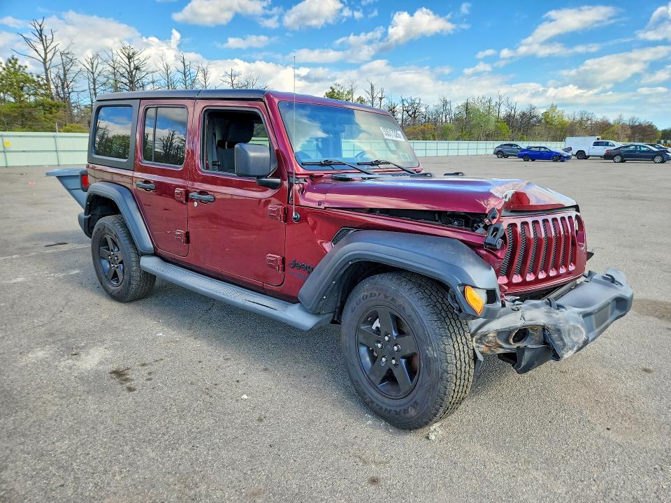 53517326 :رقم المزاد ، 1C4HJXDN1MW811825 vin ، 2021 Jeep Wrangler Unlimited مزاد بيع