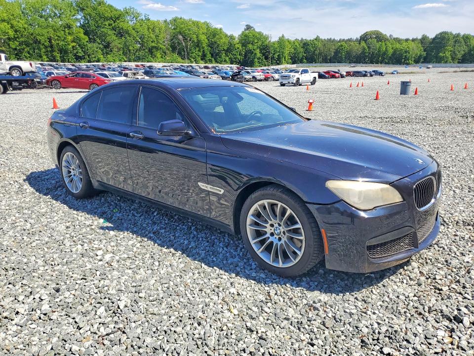 2011 Bmw 750 მანქანა იყიდება აუქციონზე, vin: WBAKC6C56BC394094, აუქციონის ნომერი: 53391726