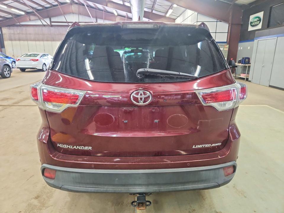 54635096 :رقم المزاد ، 5TDDKRFH1ES008917 vin ، 2014 Toyota Highlander مزاد بيع
