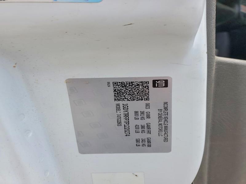 54468806 :رقم المزاد ، 1GDY7RFP7P1220274 vin ، 2023 Gmc Savana مزاد بيع