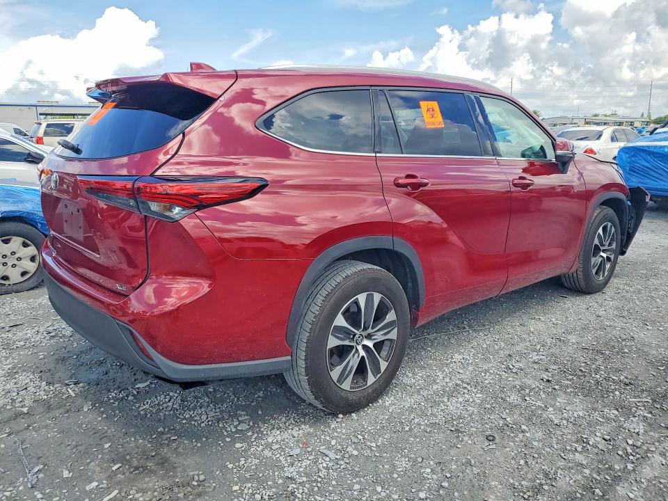 Aukcja sprzedaży 2022 Toyota Highlander, vin: 5TDGZRAHXNS136170, numer aukcji: 54547656